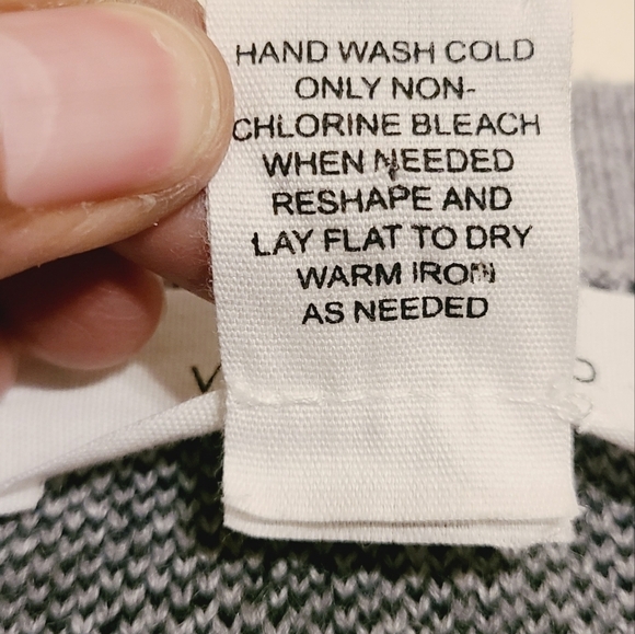 Workshop | Women's Gray and Black Polka Dot Crewneck Sweater (Size XL) - Picture 4 of 10